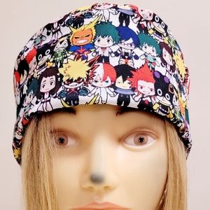 MY HERO ACADEMIA ANIME CHIBI MEDICAL NURSING SCRUB CAP
